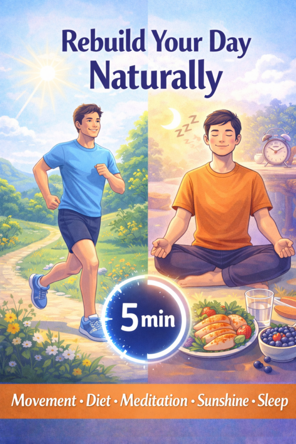 How to Cure Your ADHD Naturally: Start with 5 Minutes a Day and Rebuild Your Focus & Life Naturally